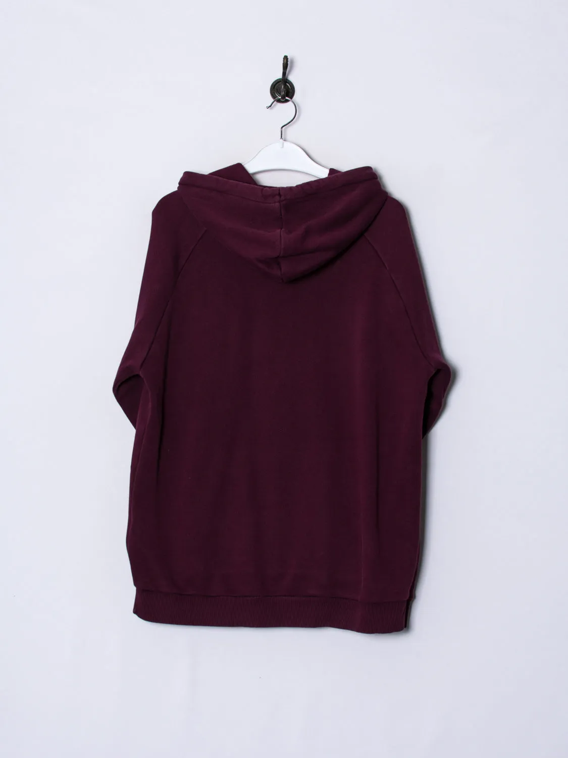Adidas Original Burgundy Hoodie