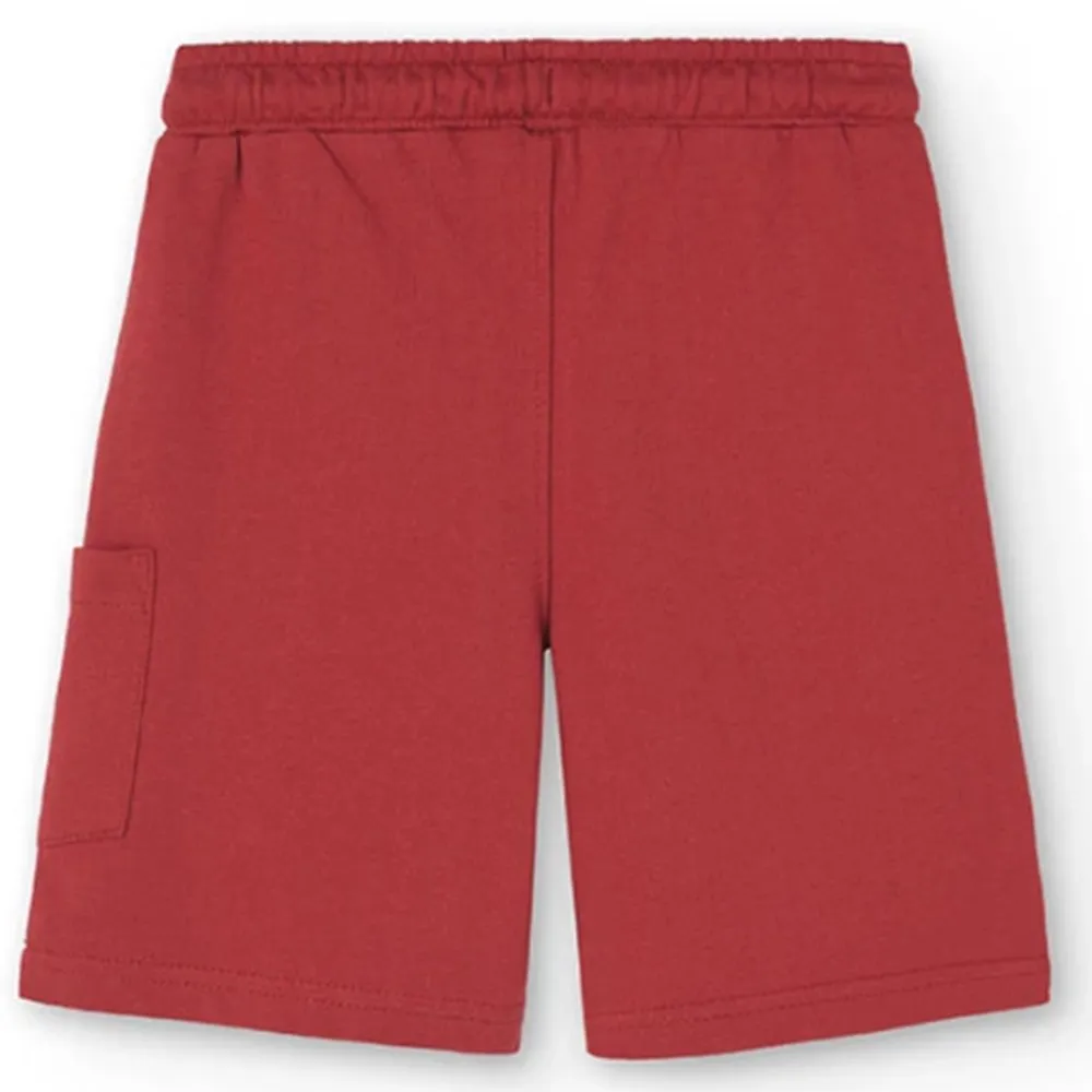 Bermudas felpa de niño Boboli 518206 TEJA CORDONETS