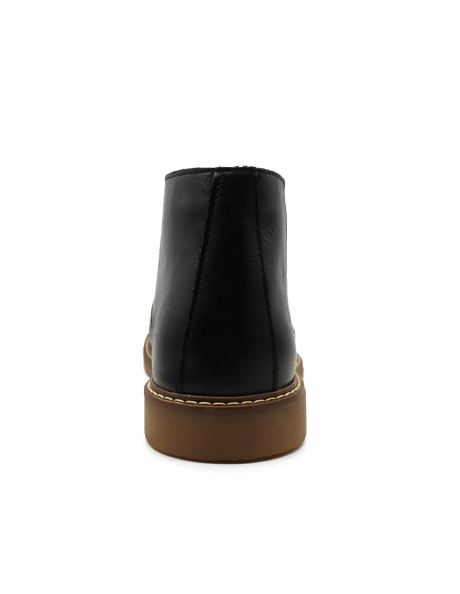 Botas casuales Exterior Piel Color Negro Para Hombre De RBCOLLECTION