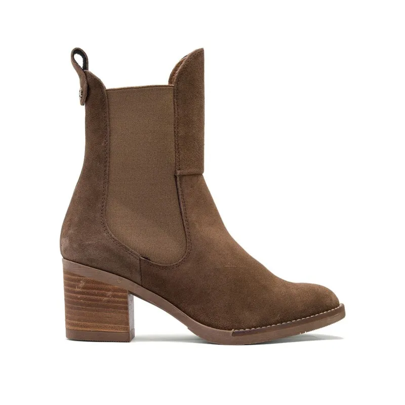 BOTINES DE TACÓN MOKA CON ELÁSTICOS NINET