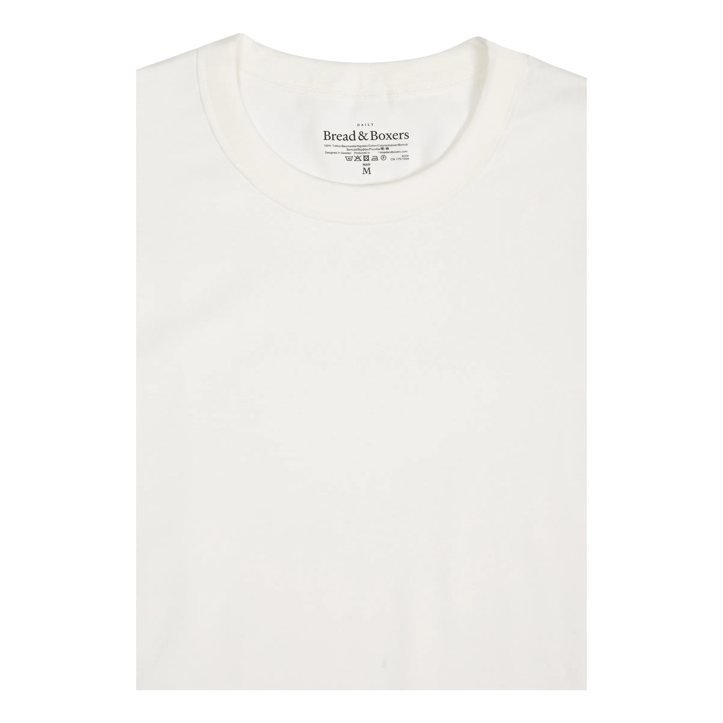 Bread & Boxers Crew-Neck pima Ivory