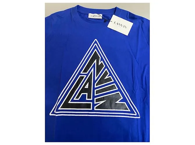 camiseta lanvin nueva Azul 