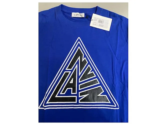 camiseta lanvin nueva Azul 