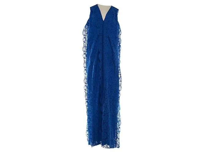 Carolina Herrera Vestidos Azul 