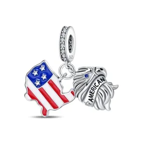 Charm USA Bandera