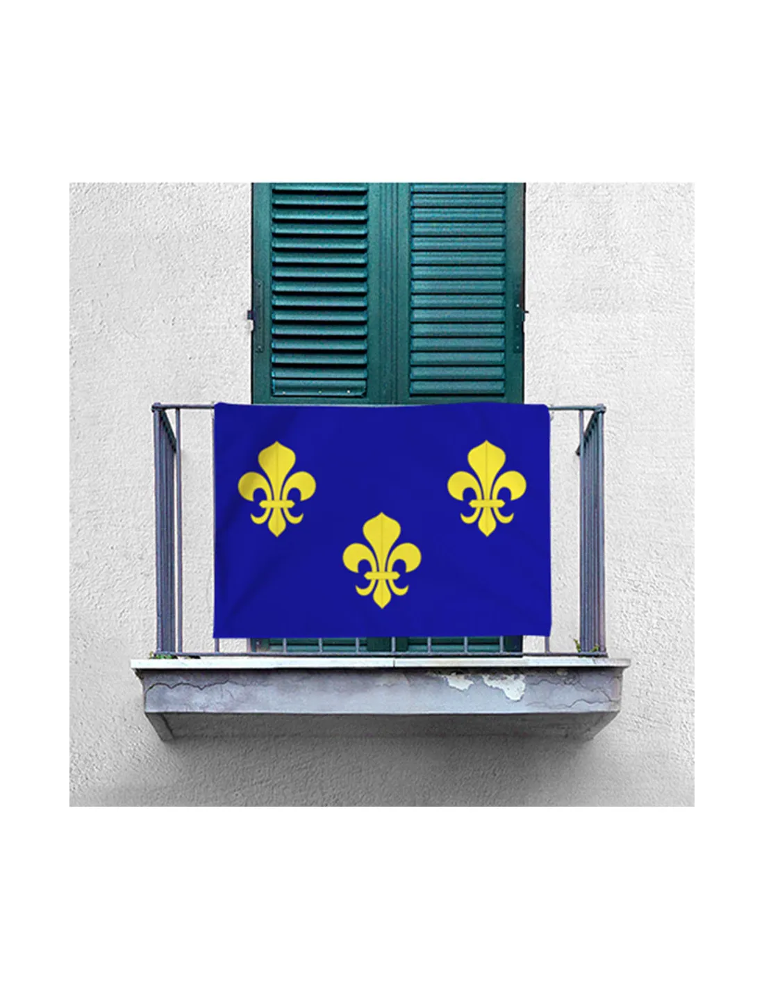 Estandarte-bandera de Francia antes de la Revolución (70x100 cms.)