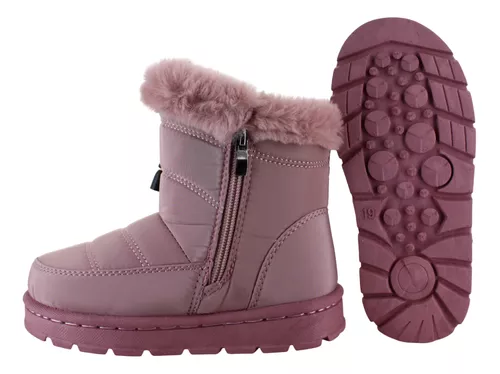 Furor Bota Afelpada Frio Invierno Casual Comoda Niña 91596