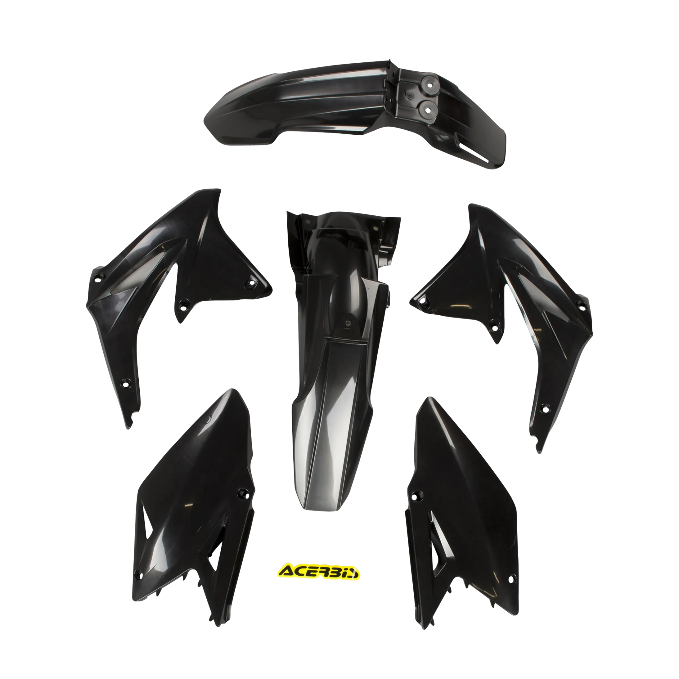 Juego de Plástico Acerbis Negro