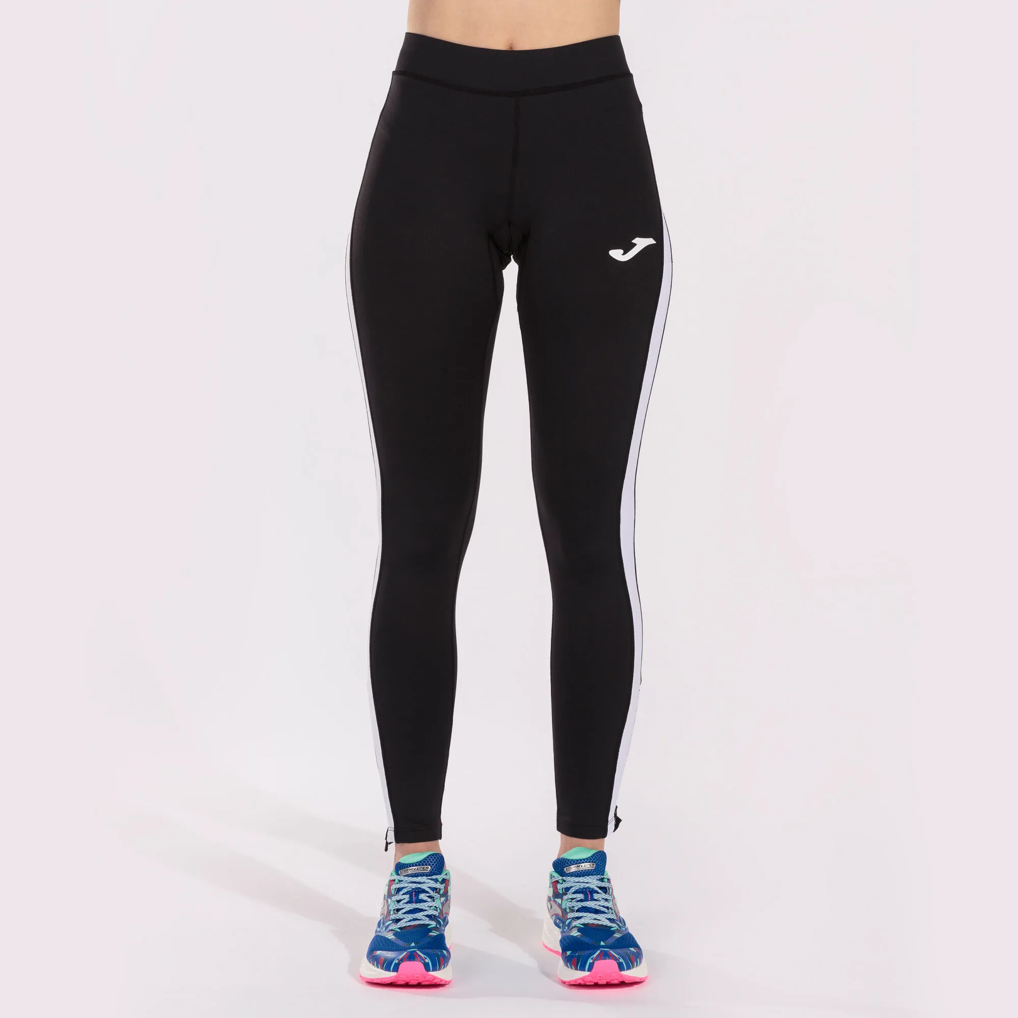 Mallas largas unisex Elite VII negro blanco