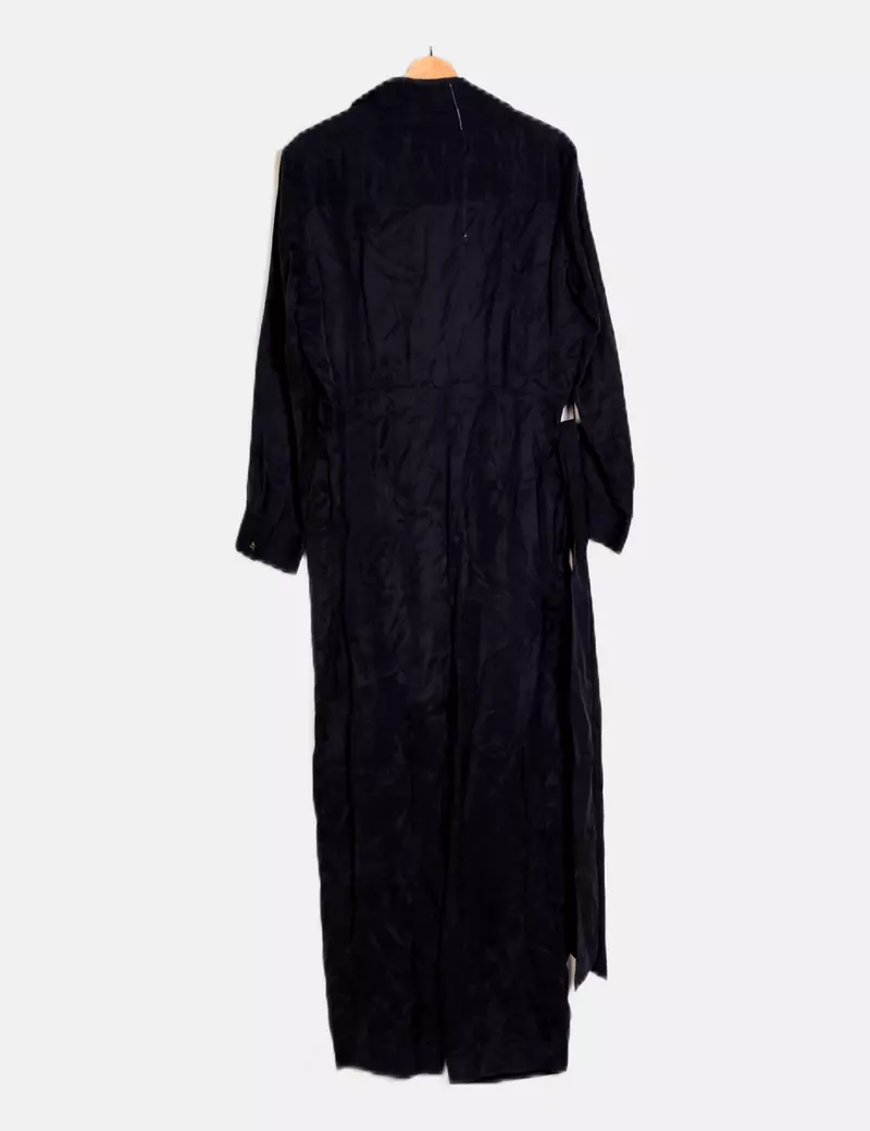 Massimo Dutti Mono casual azul marino