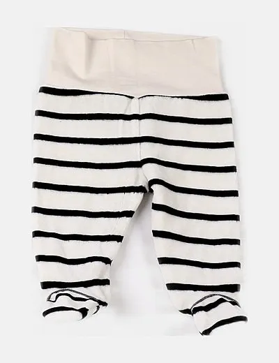 Mayoral Pantalón blanco rayas