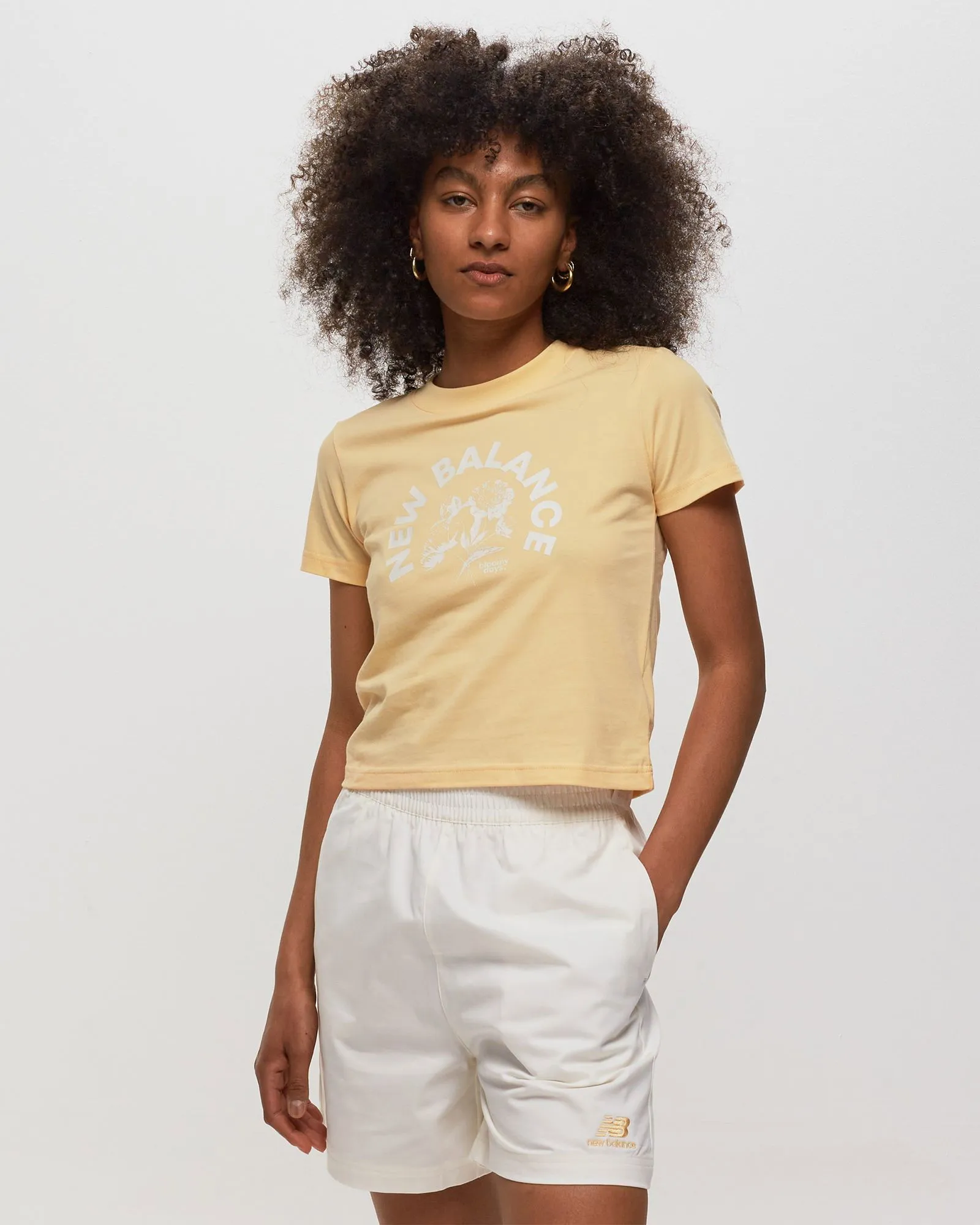 New Balance Bloomy Short Sleeve Boxy Tee