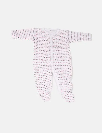 NoName Pelele blanco estampado
