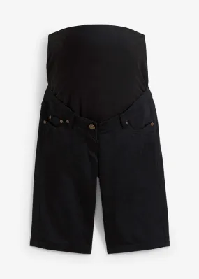 Pantalón corto premamá Negro
