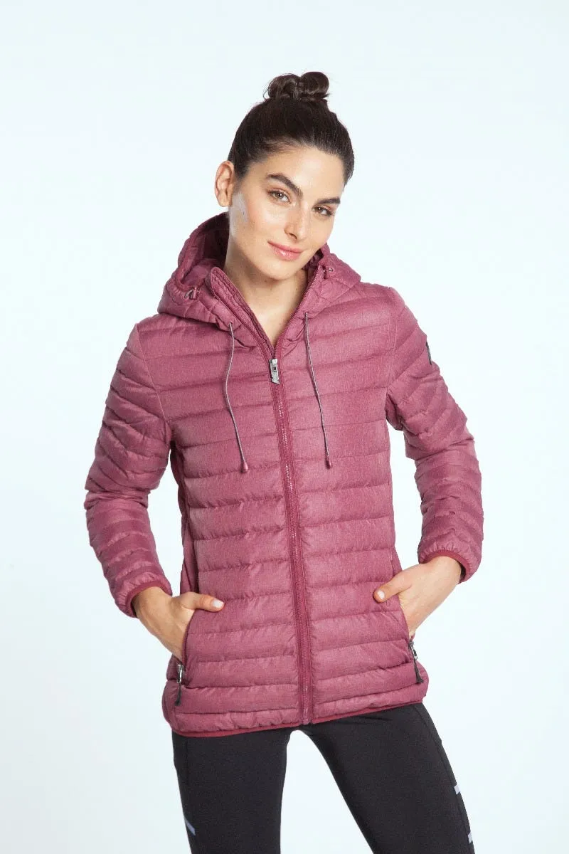 Parka Larga Mujer New Balance Extreme Burdeo