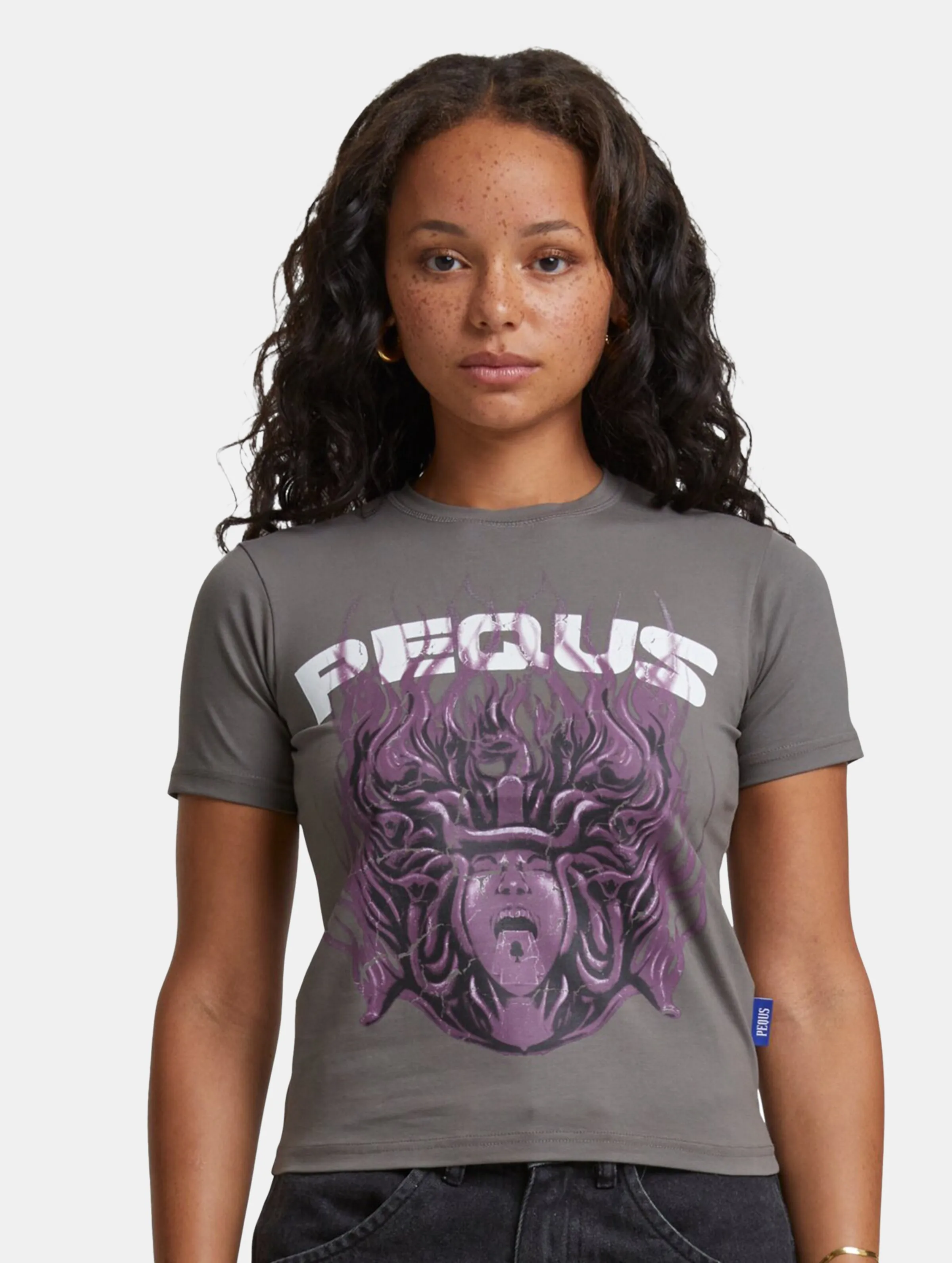 PEQUS Fitted Medusa Graphic T-shirts