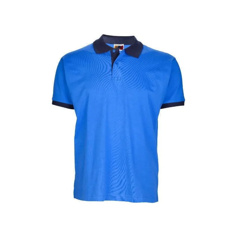 Polo Manga Corta Unisex Bicolor Almería de Joylu