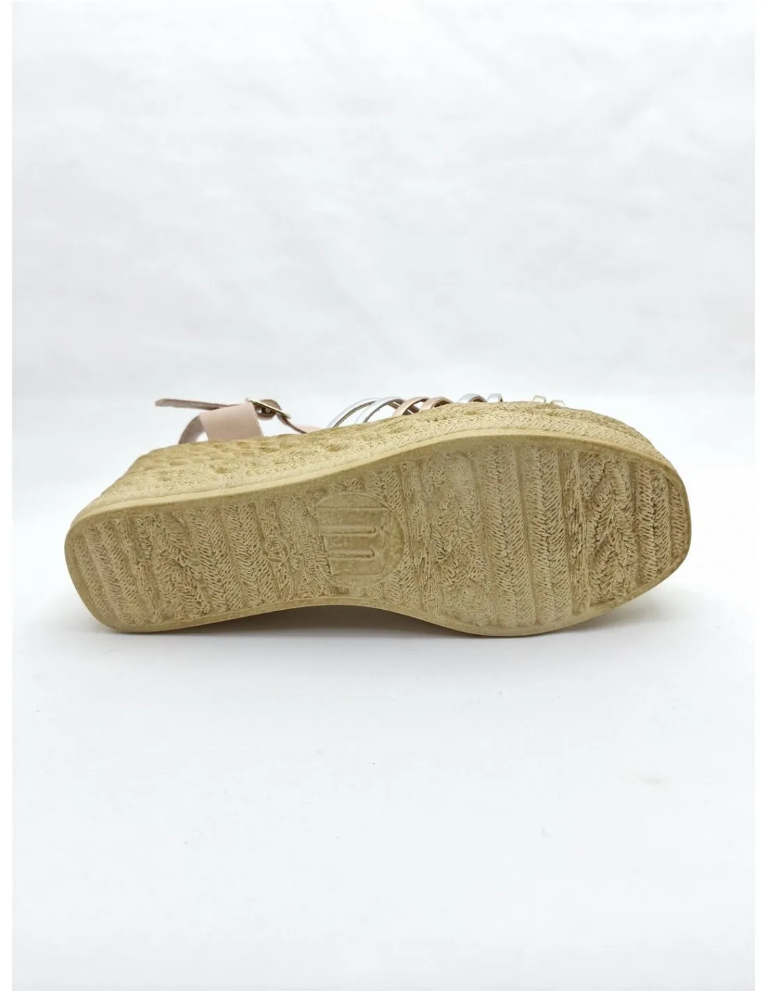 Sandalia de mujer Mustang en nude 50352