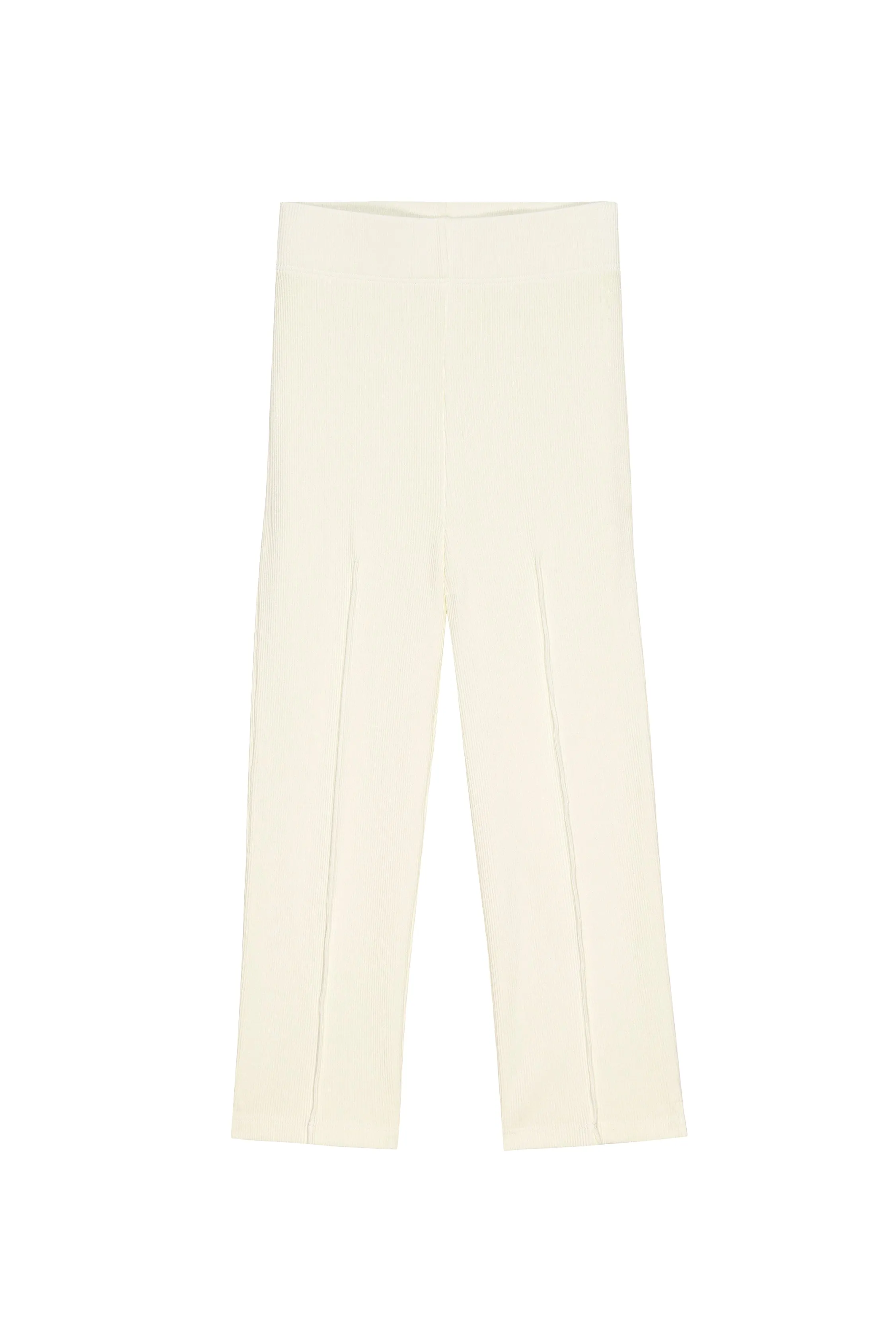 The Rib Pedal Pusher in Creme