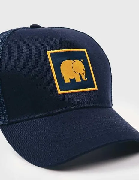 Trendsplant Tonal Trucker Cap azul marino unisex