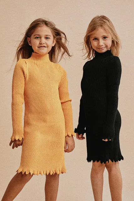 Vestido de niña Salma negro
