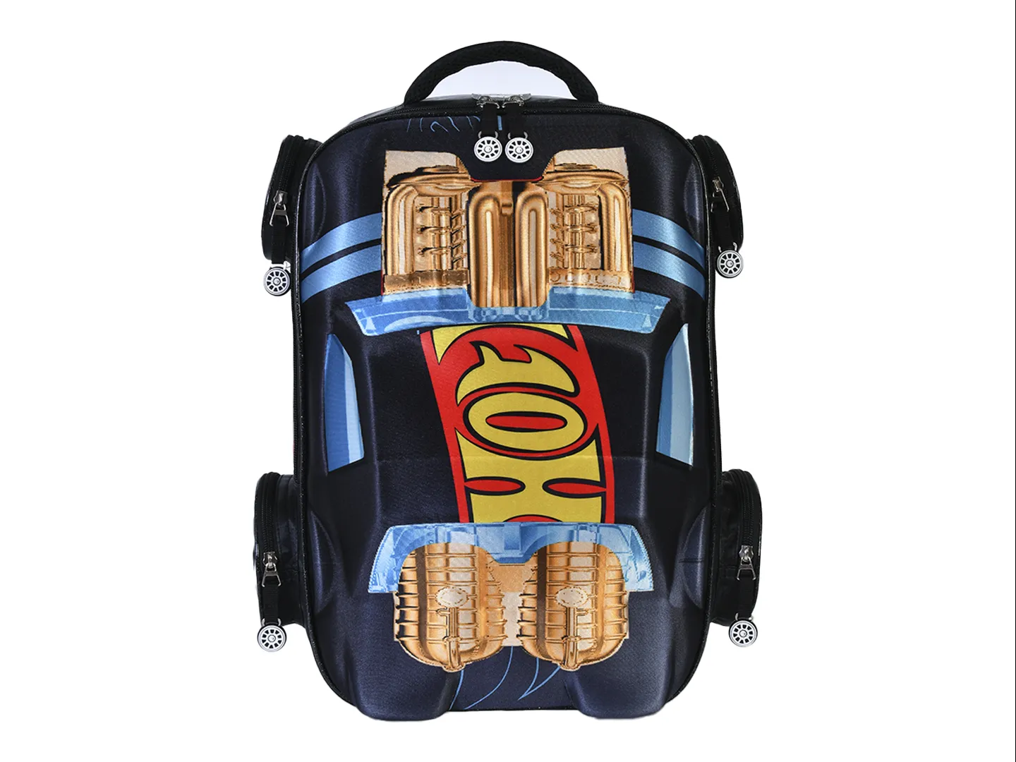 Yadatex Hws013 Bp334a Hot Wheels Negra Back Pack Niño Unica          (010)