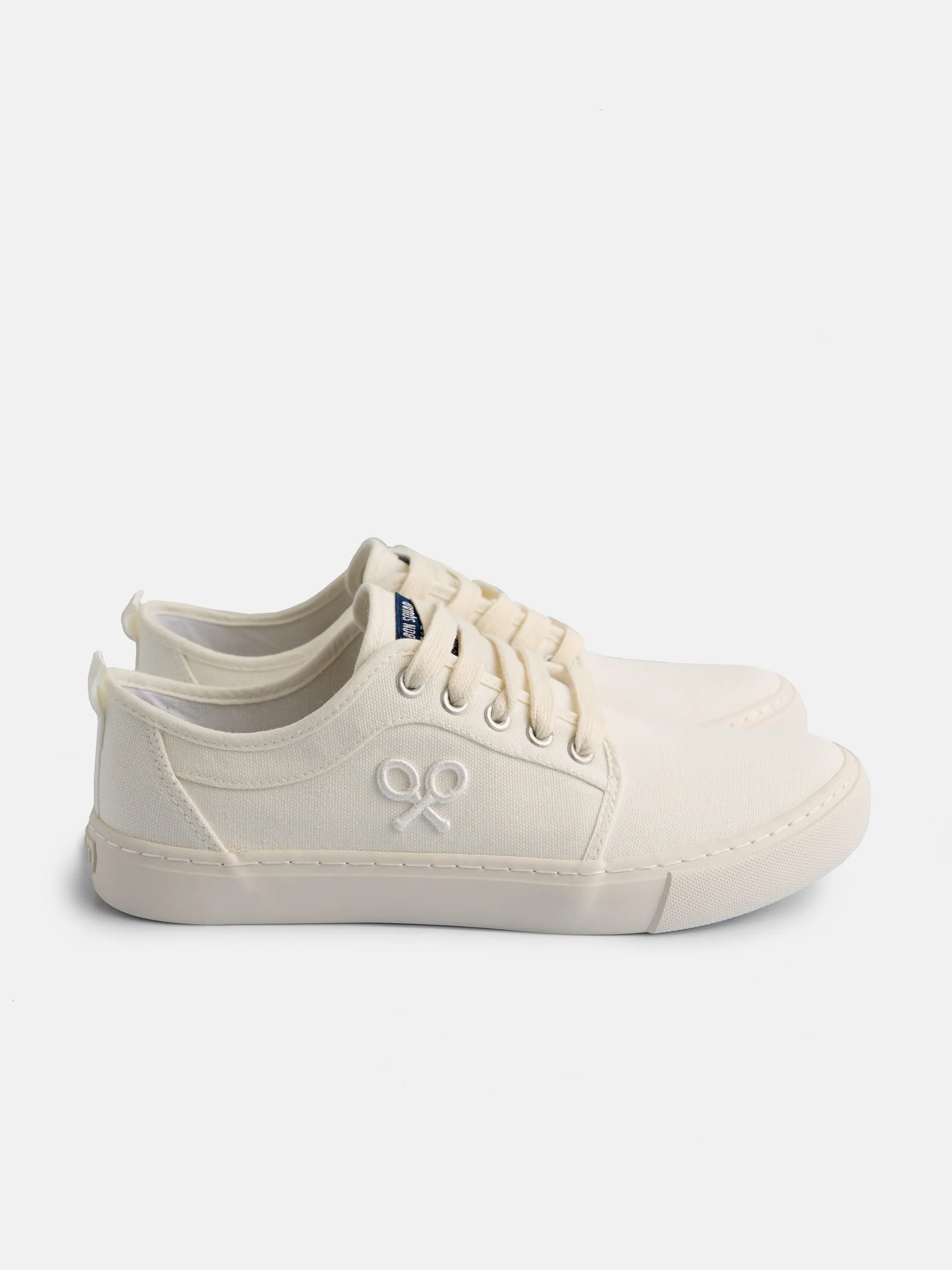 Zapatilla lona dye blanca