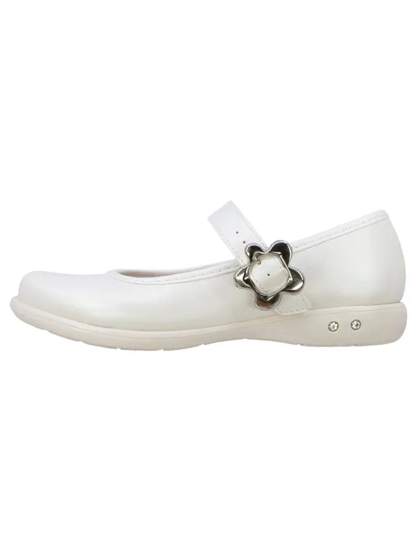 Zapato Niña Hebilla Flor Chabelo